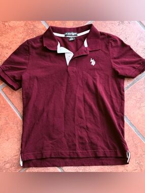 U.S. Polo ASSN. Boys Polo, Size Large (10-12)